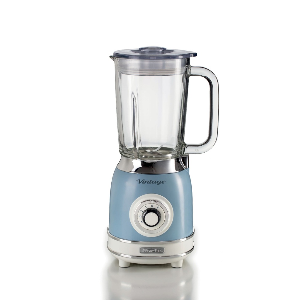 Ariete Vintage Glasmixer 1,5l blau