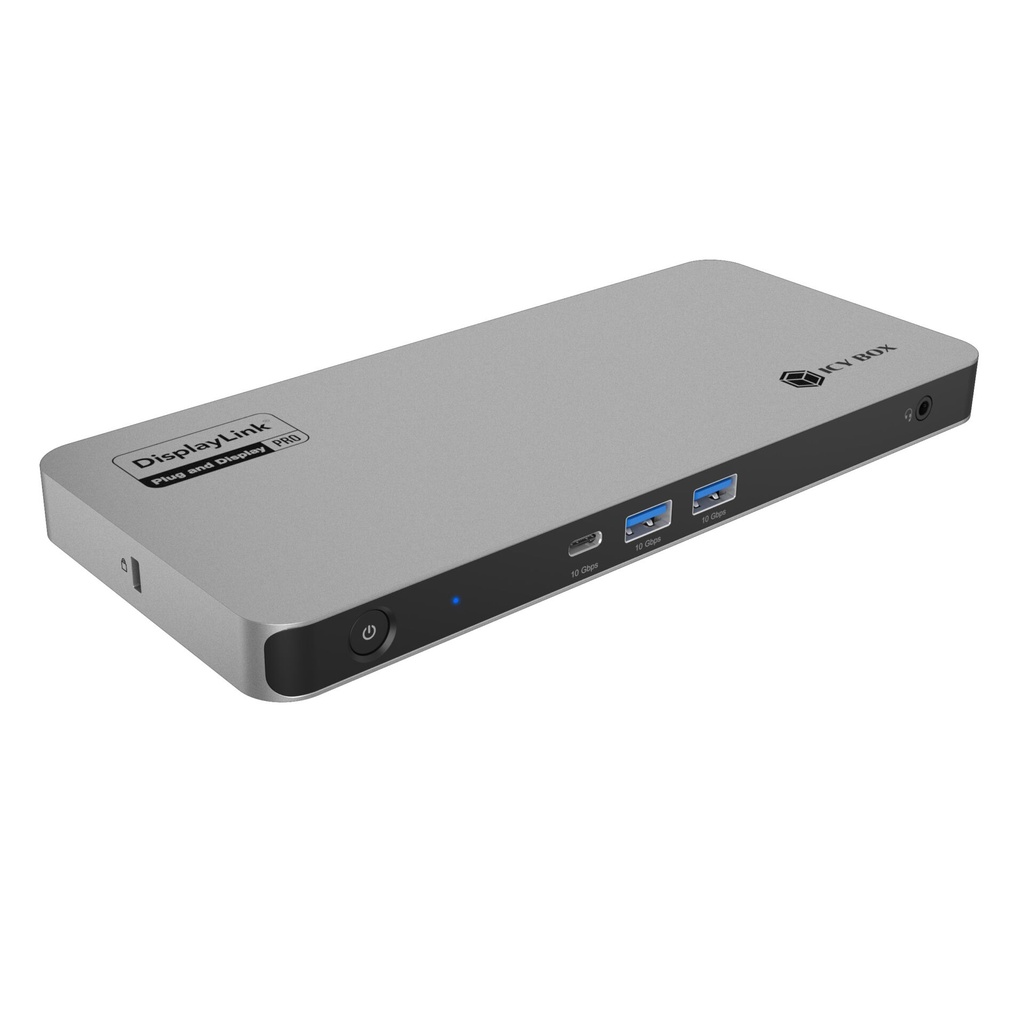 ICY BOX Diamond Dock 7402 12-in-1 Docking Station