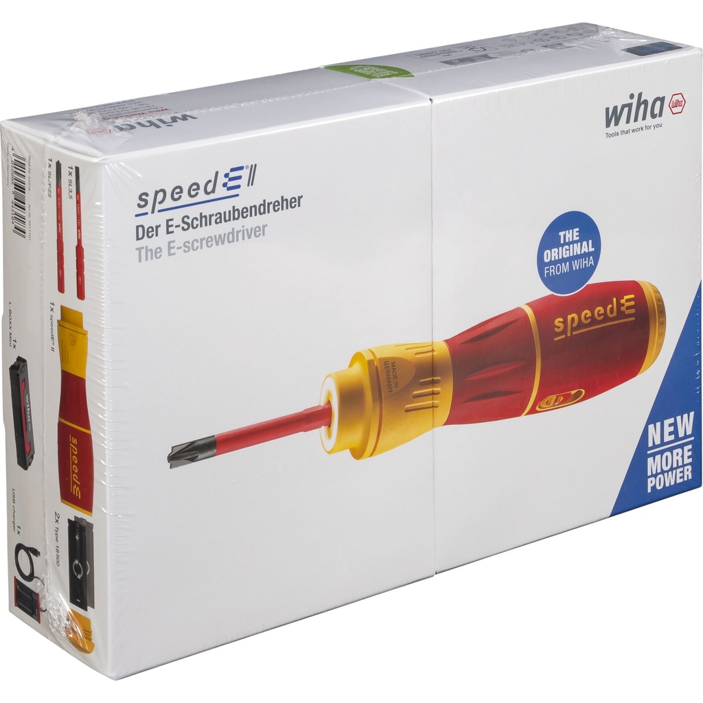 Wiha 591 E-Screwdriver Set speed E II