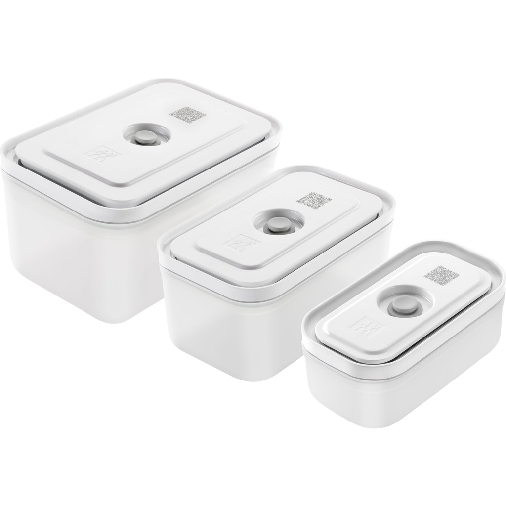 ZWILLING Fresh&Save Plastic Vacuum Box Set 3-piece, grey