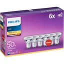 Philips LED-Classic GU10 36D 6-piece Set, 4.6W 2700K