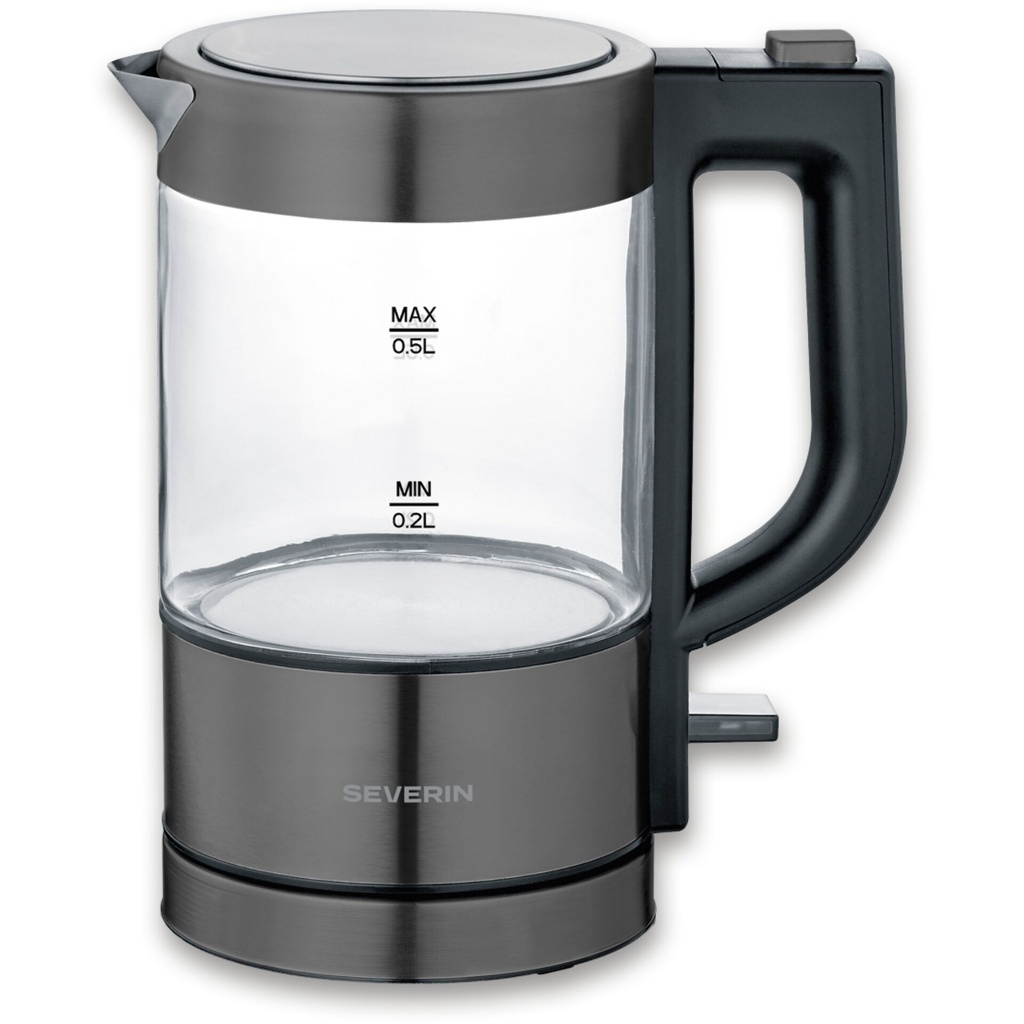 Severin 9387 Mini Glass Water Kettle 0,5l