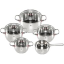 WMF Quality One Topfset 5-tlg. silber