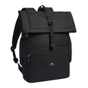Rivacase 5577 Gremio schwarz Roll-up Rucksack 28l 17,3 z