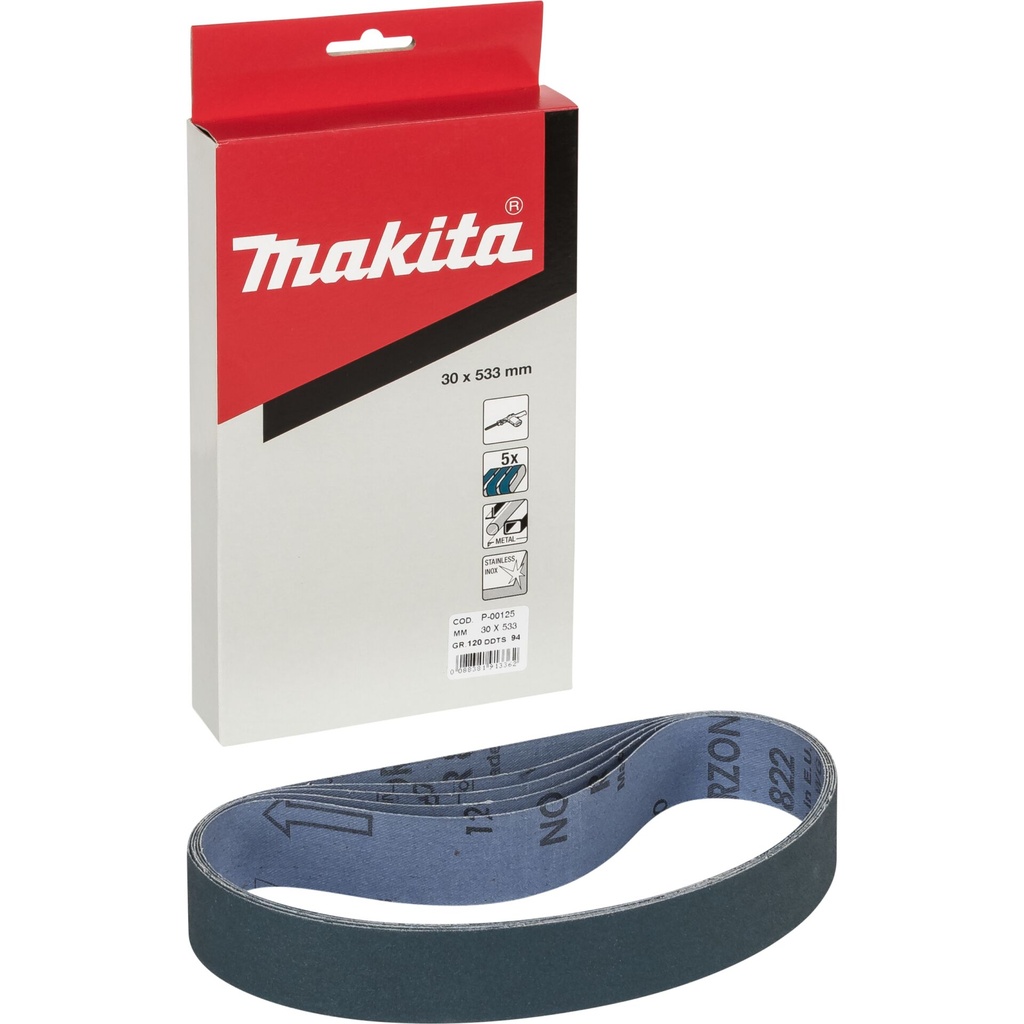 Makita 30x533mm K120 sanding belt