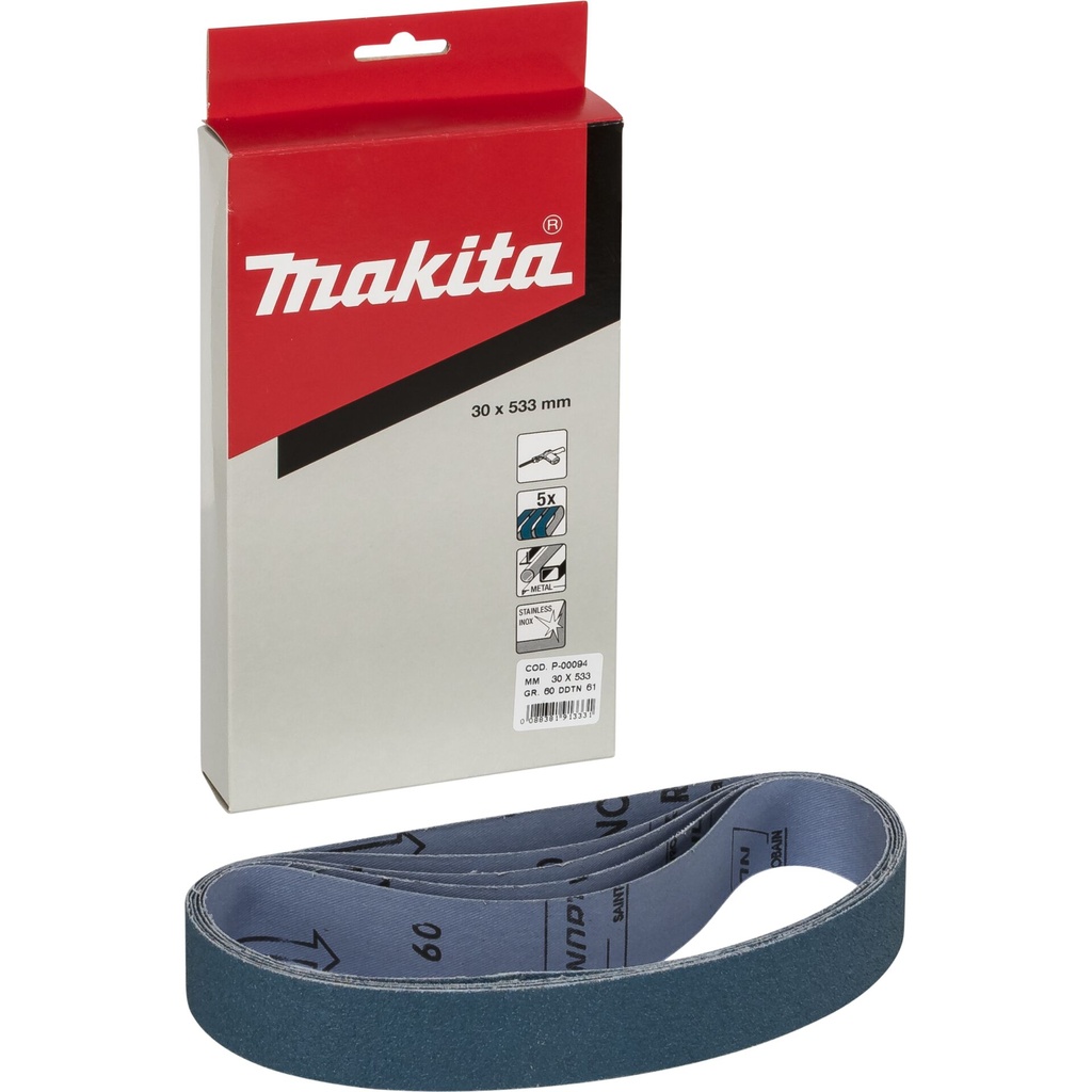 Makita Schleifband 30x533mm K60