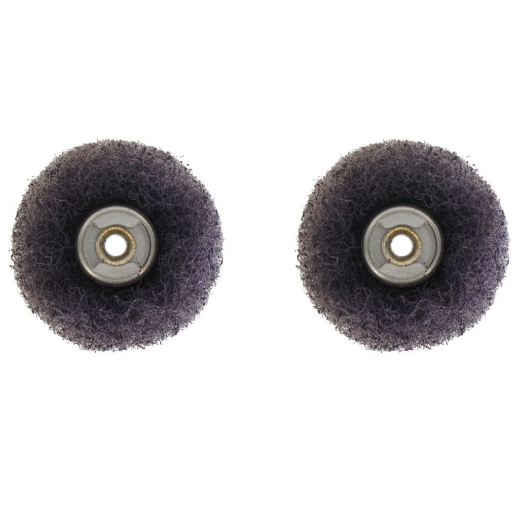 Dremel 511S Coarse/Medium Finishing Abrasive Buffs 2pk