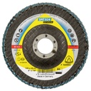 Klingspor SMT 924 abrasive mop disc 125x22,23 mm Grain 80 curve