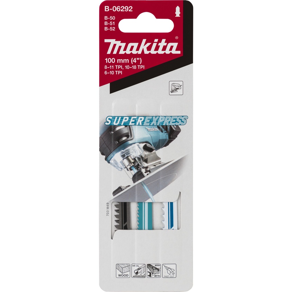 Makita B-06292 Jigsaw blade kit