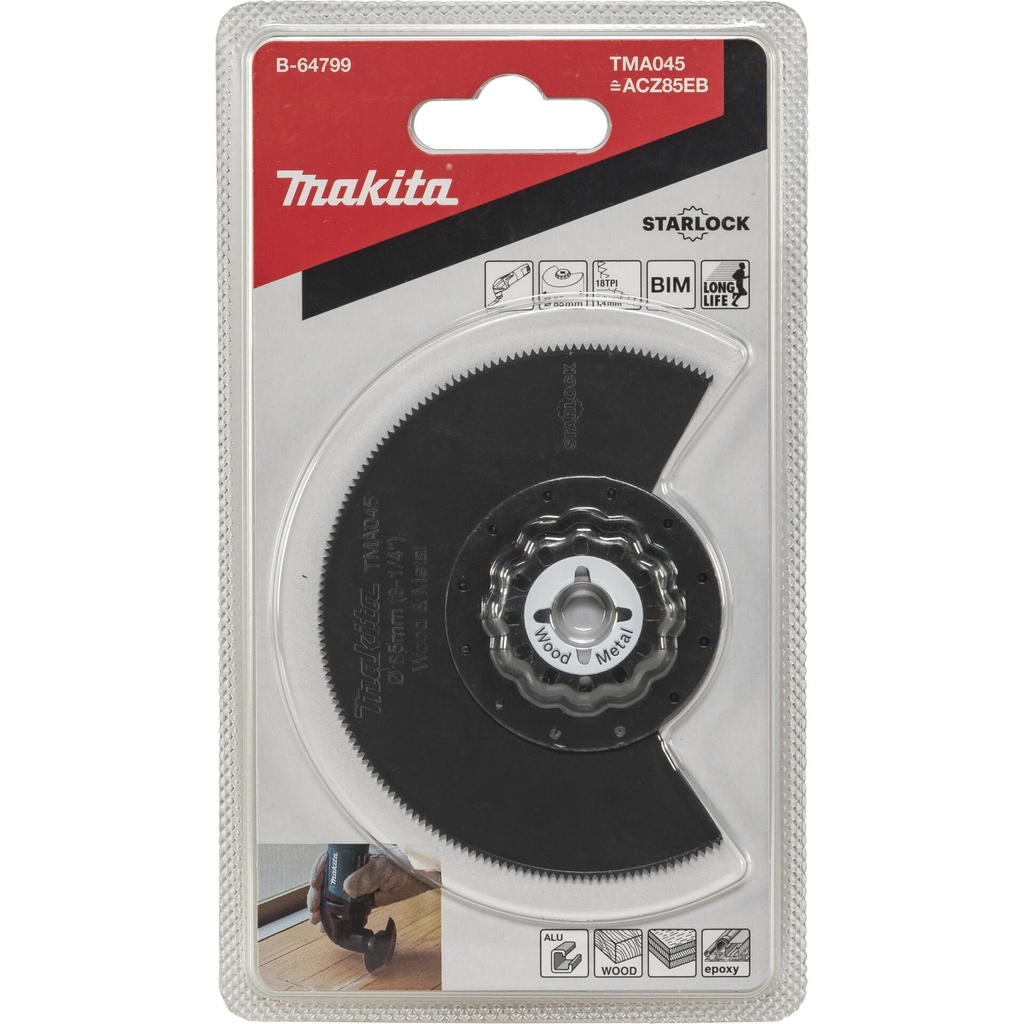 Makita B-64799 Segment Saw Blade 85mm TMA045