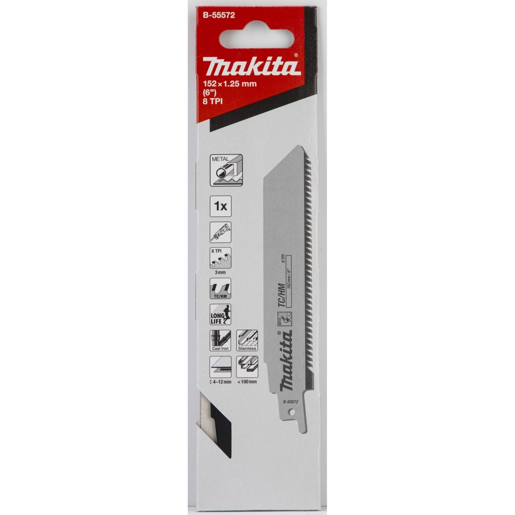 Makita Reciproblatt TC 152/8T