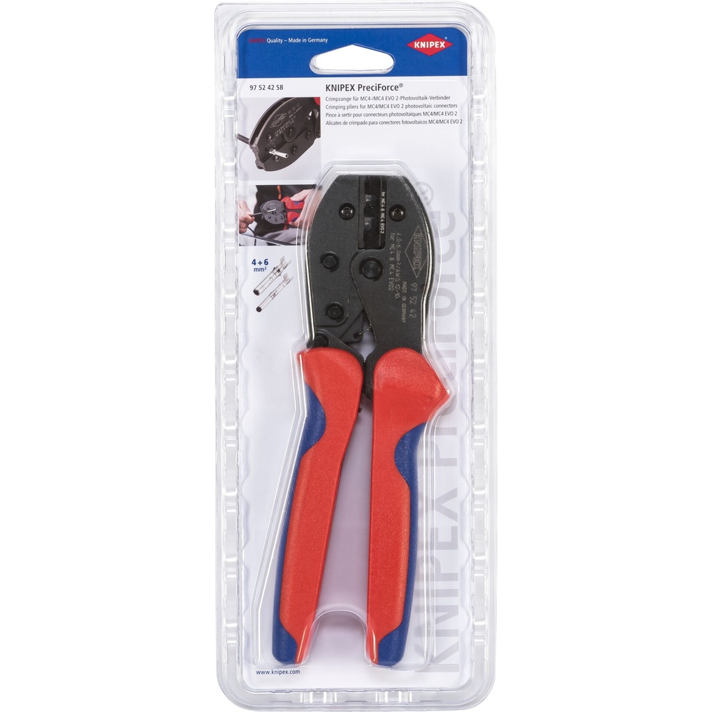 KNIPEX PreciForce Crimpzange f. MC4 / EVO2