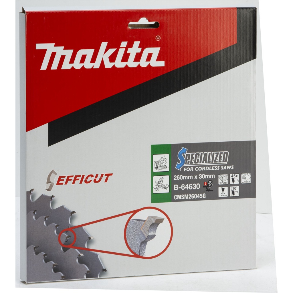 Makita EFFICUT Sägeb.260x30x45Z