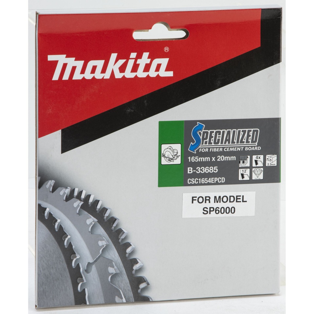 Makita SPECIALIZED Sägeblatt 165x20x4Z