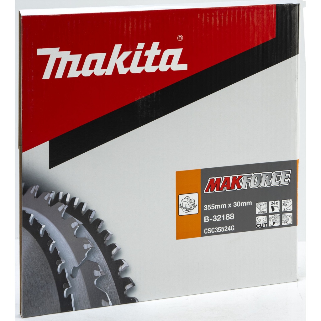 Makita MAKFORCE Sägeblatt 355x30x24Z