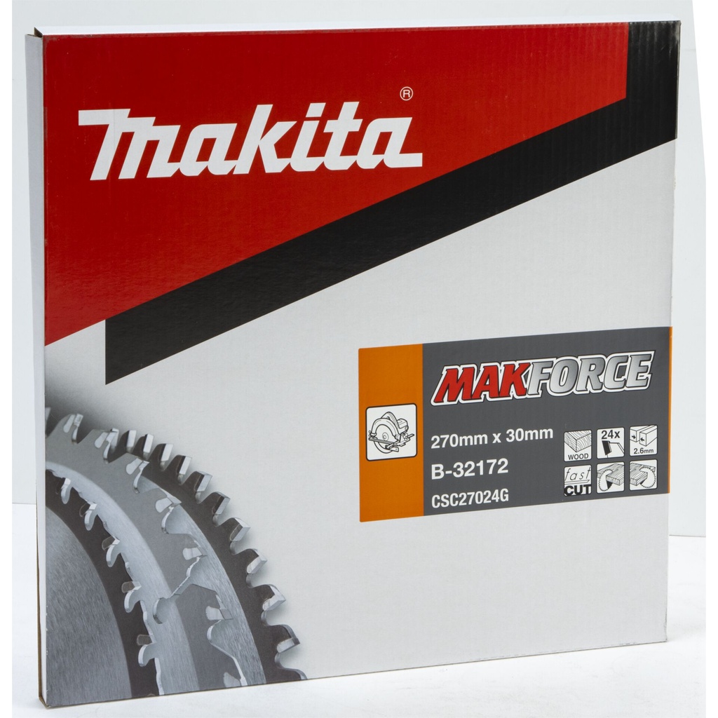 Makita MAKFORCE Sägeblatt 270x30x24Z
