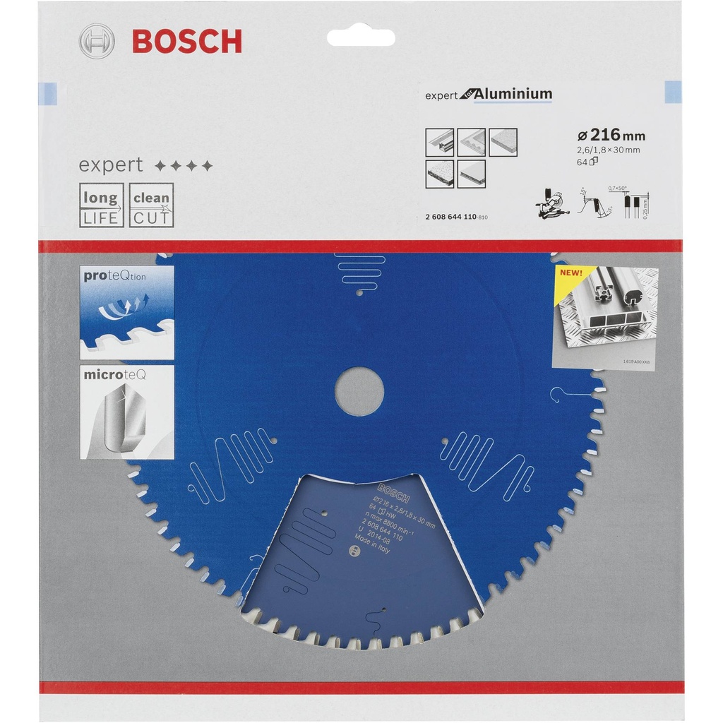 Bosch Circ. Saw Blade EX AL B 216x30-64