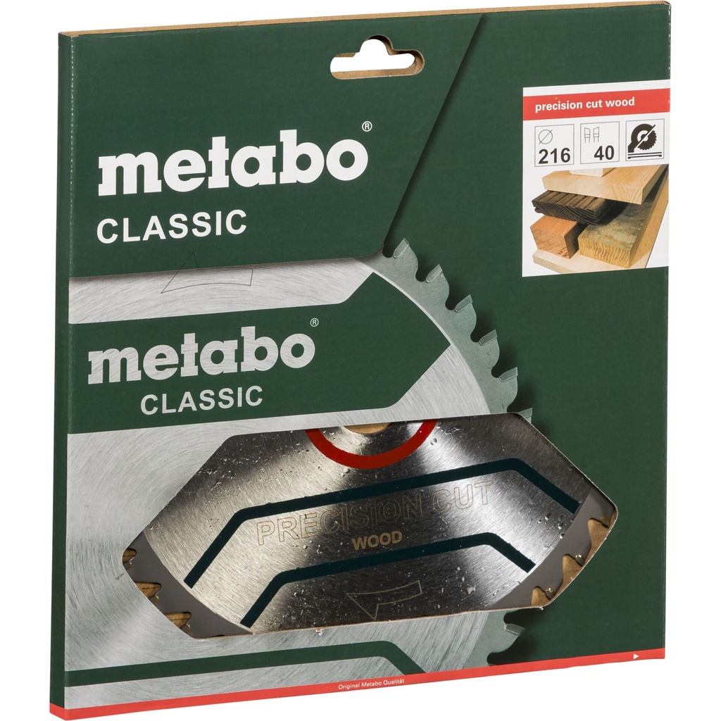 Metabo PrecisionCutClassic 216x 30, 40 WZ 5neg