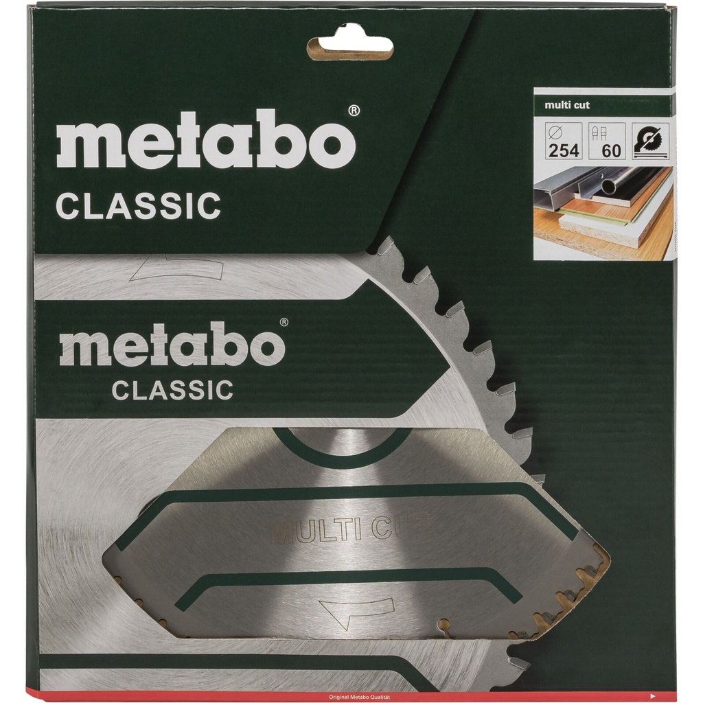 Metabo MultiCutClassic 254x30 60 FZ/TZ 5neg