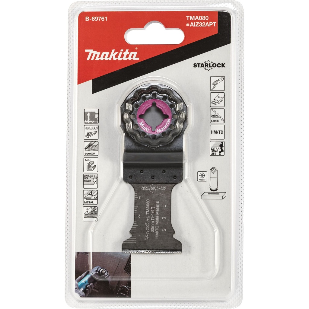 Makita Plunge Cut Blade 32mm TMA080