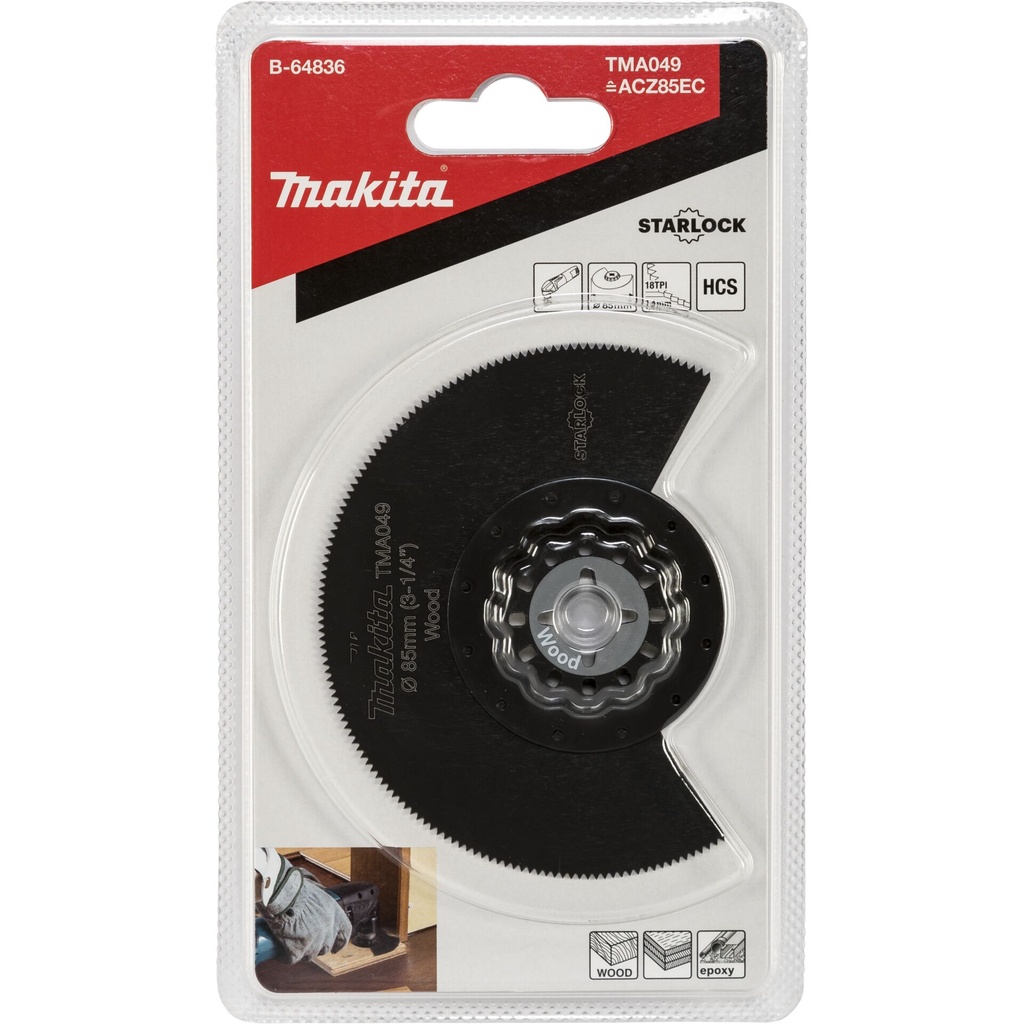 Makita Segmentsägebl. 85mm TMA049