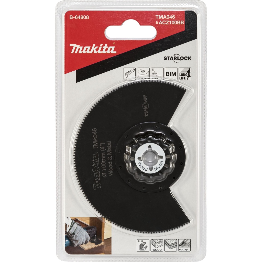 Makita Segmentsägebl. 100mm TMA046