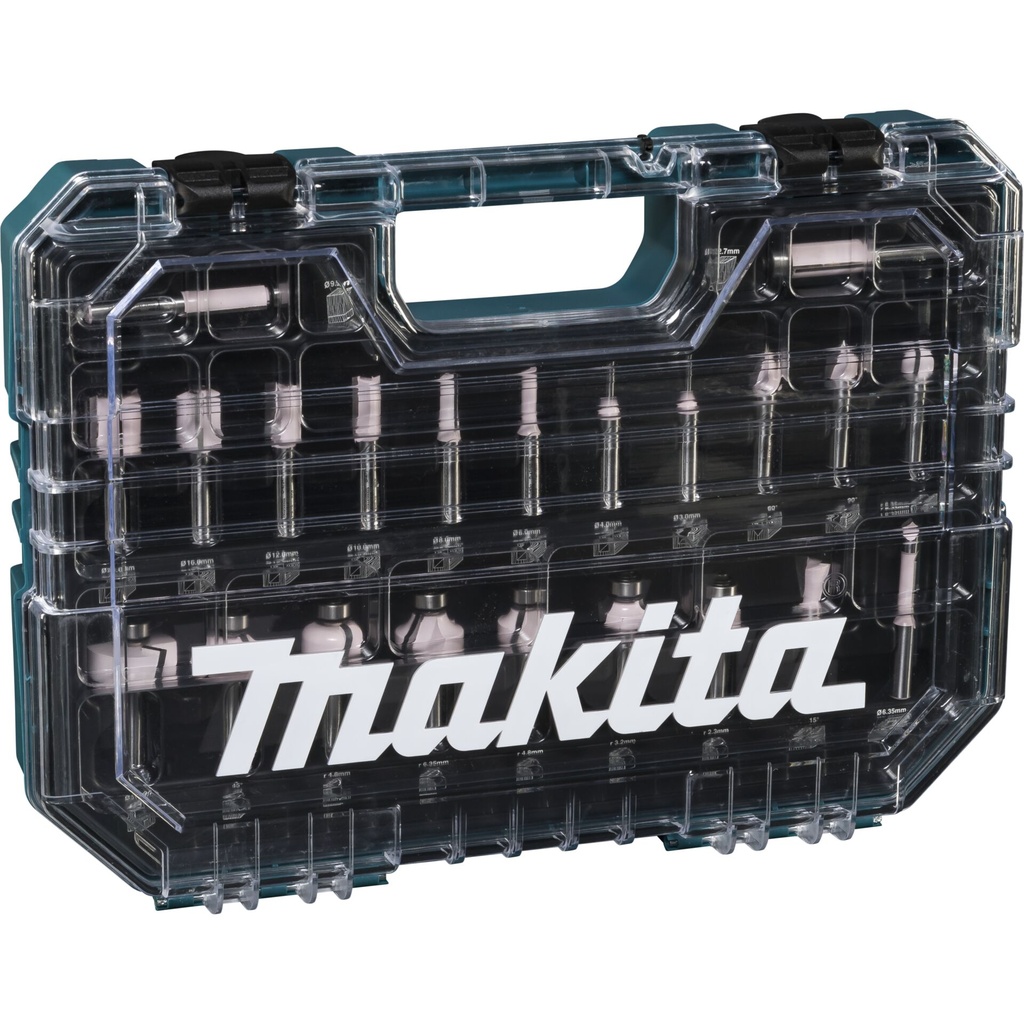 Makita Fräser-Set 8mm 22Stk