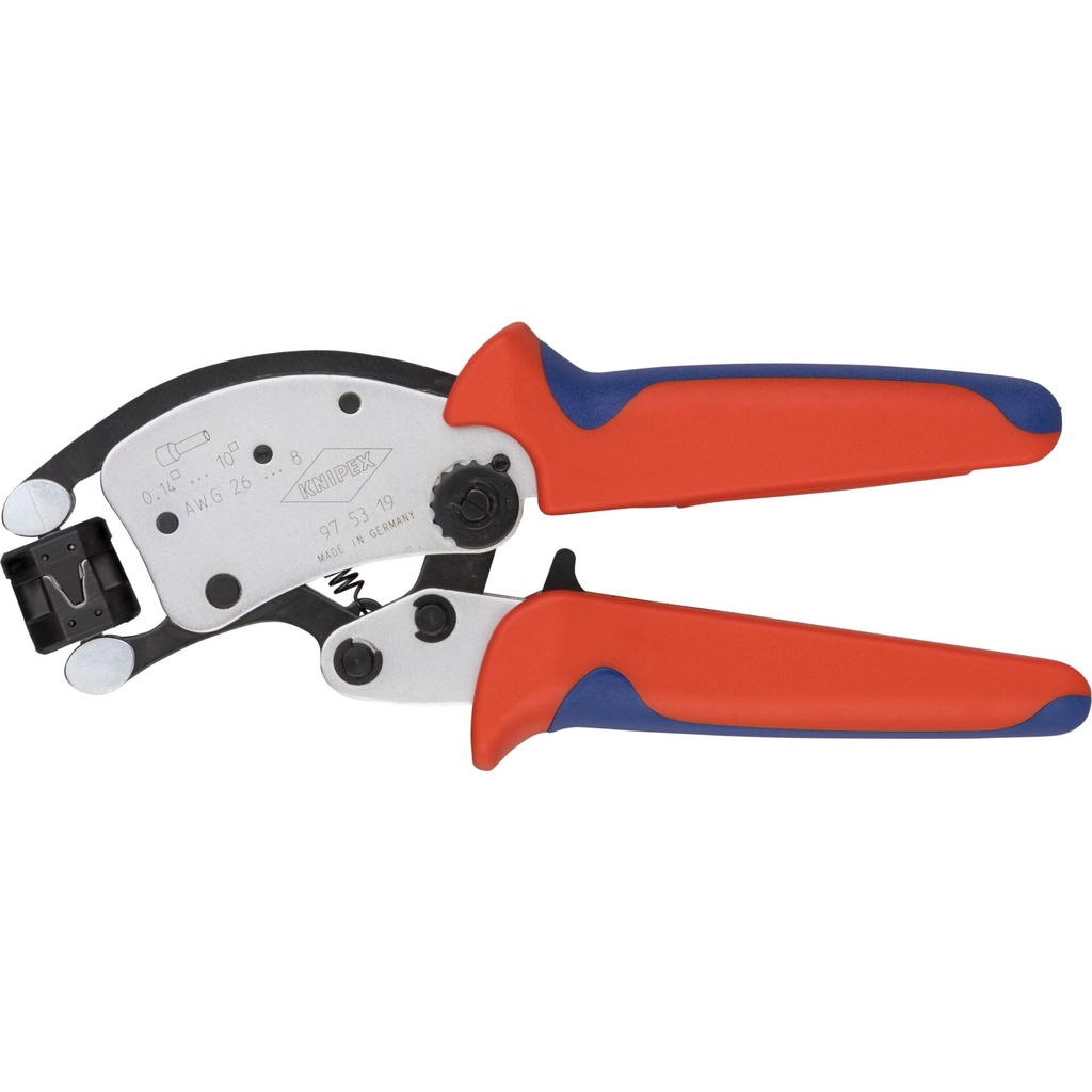 KNIPEX Twistor T Self-adjusting Crimping Pliers for ferrules