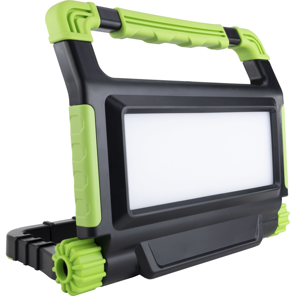 REV LED Battery Work Light Spot Green 50W with Stand