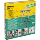 Wolfcraft MASTER 650 ERGO Arbeits- und Spanntisch