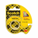 Scotch Doppels. Klebeband + Abroller 12mm x 6,3 136D-MDEU