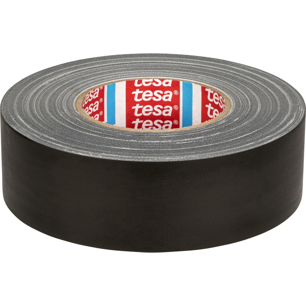 Tesa Duct Tape 50m x 50mm Gaffer tape black 53949