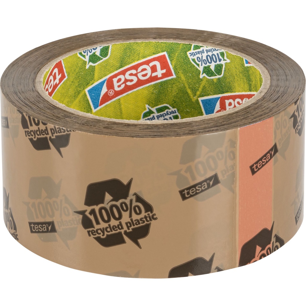 Tesa Packband eco&strong 50mm x 66m braun