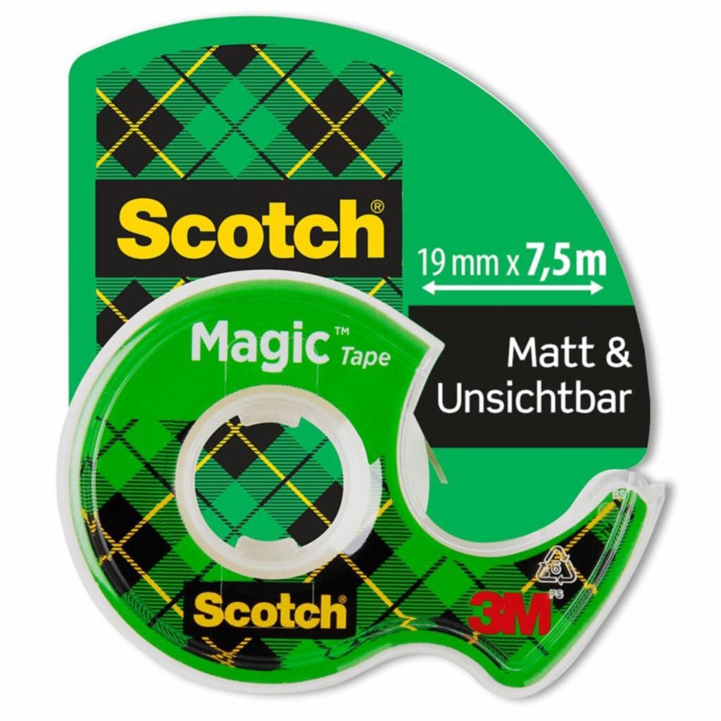 Scotch Magic Abroller 19mmx7,5m transp. matt 8-1975D