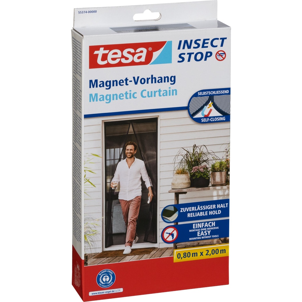 Tesa Insect Stop 55374 Magnetic Curtain 0,8x2,0m anthracite