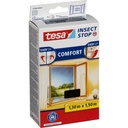 Tesa Fliegengitter Fenster 1,3X1,5m anthrazit 55388