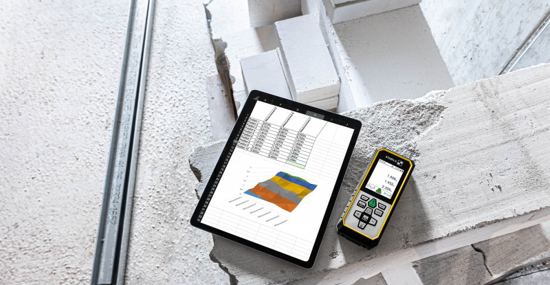 STABILA LD 530 BT, 4pcs Laser-Entfernungsmesser