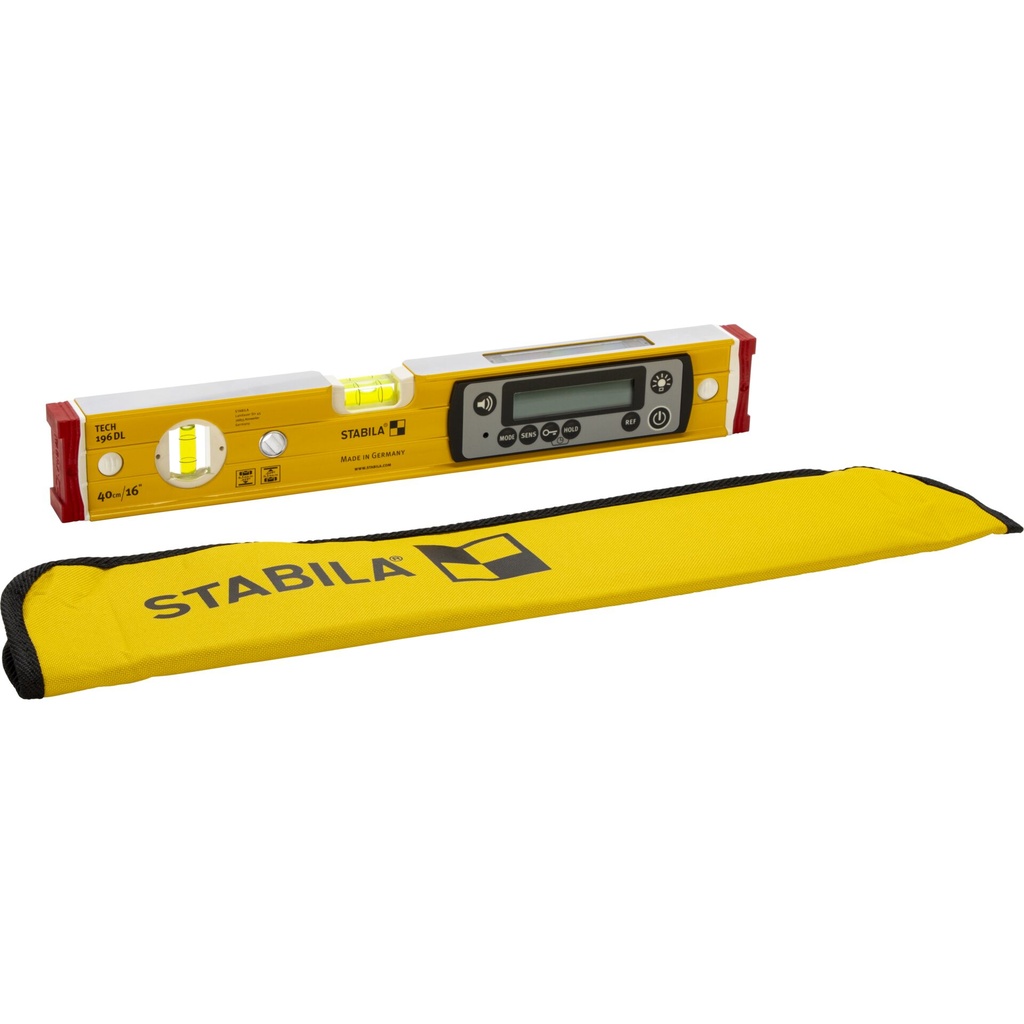 STABILA TECH 196 DL, 40 cm Elektronik-Wasserwaage