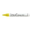 Pica Classic Industrial Paint Marker, 2-4mm bullet tip, yellow