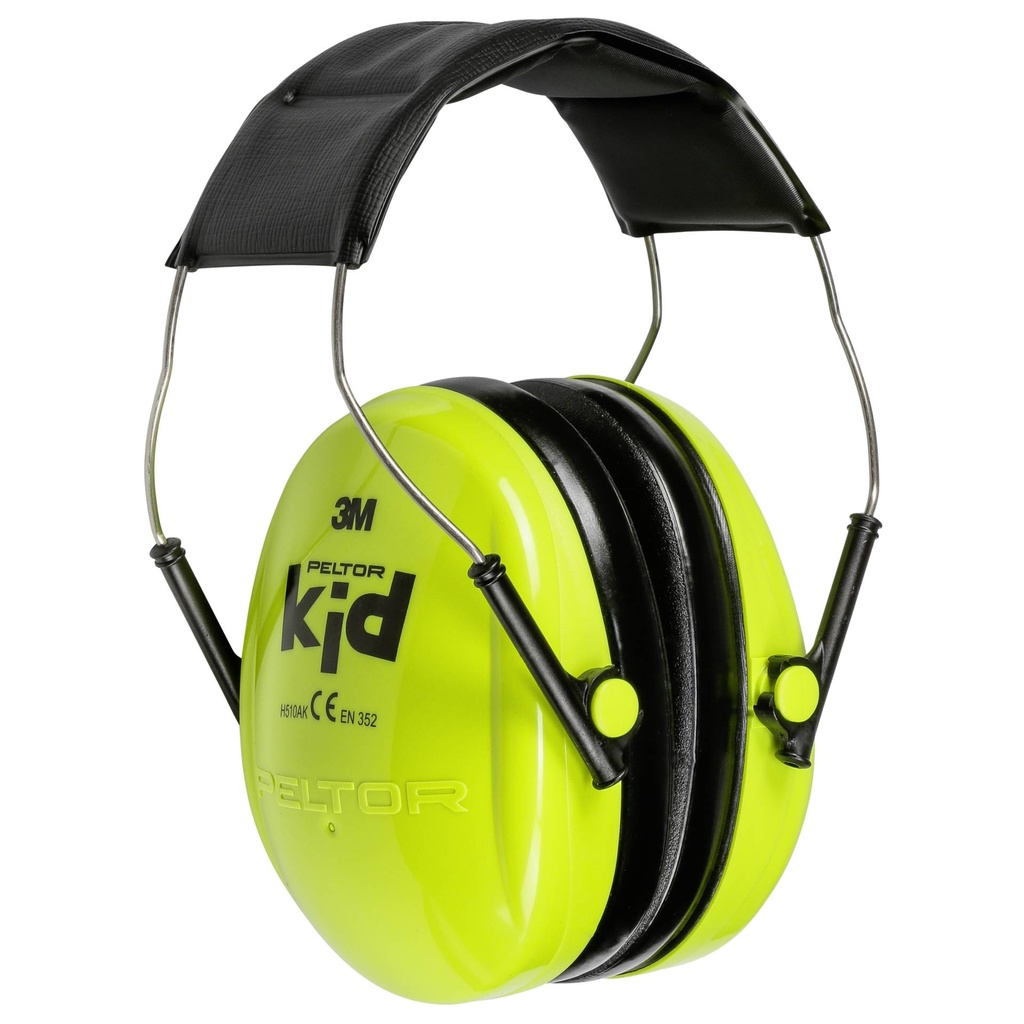 3M Peltor Kid Kapselgehörschutz für Kinder 27 dB neongrün