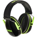 uvex capsule ear prot. K1 black/green