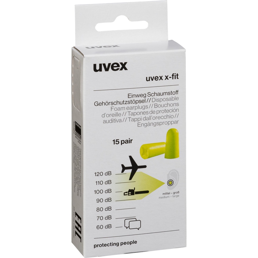 uvex x-fit Minibox, 15 Paar