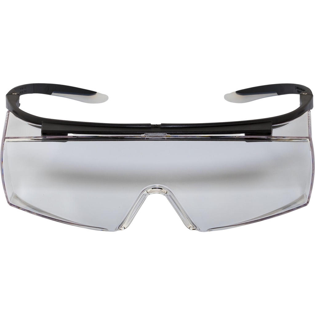 uvex super f OTG spectacles black/clear