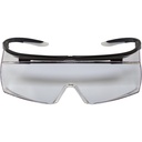 uvex super f OTG spectacles black/clear