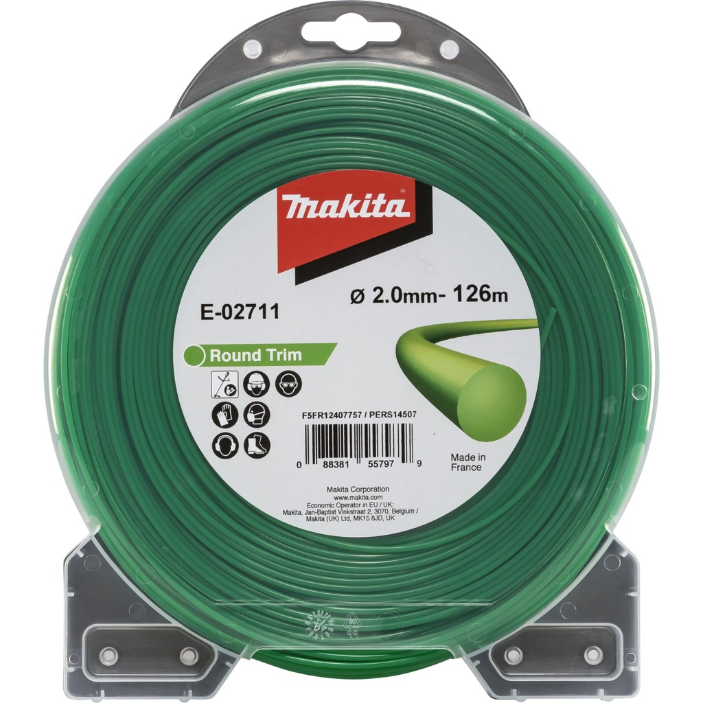Makita Mähfaden rund 2,0mmx126m