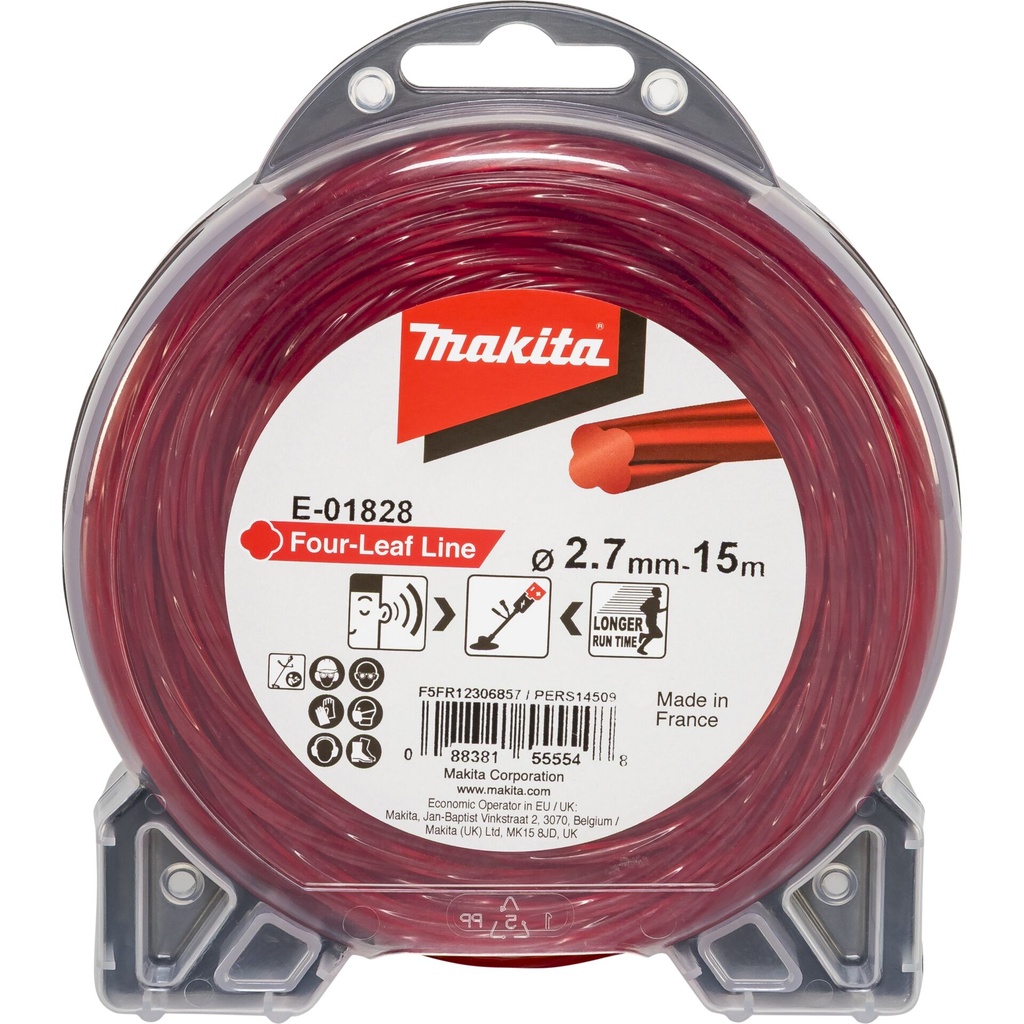 Makita Mähfaden Four Leaf 2,7mmx15m