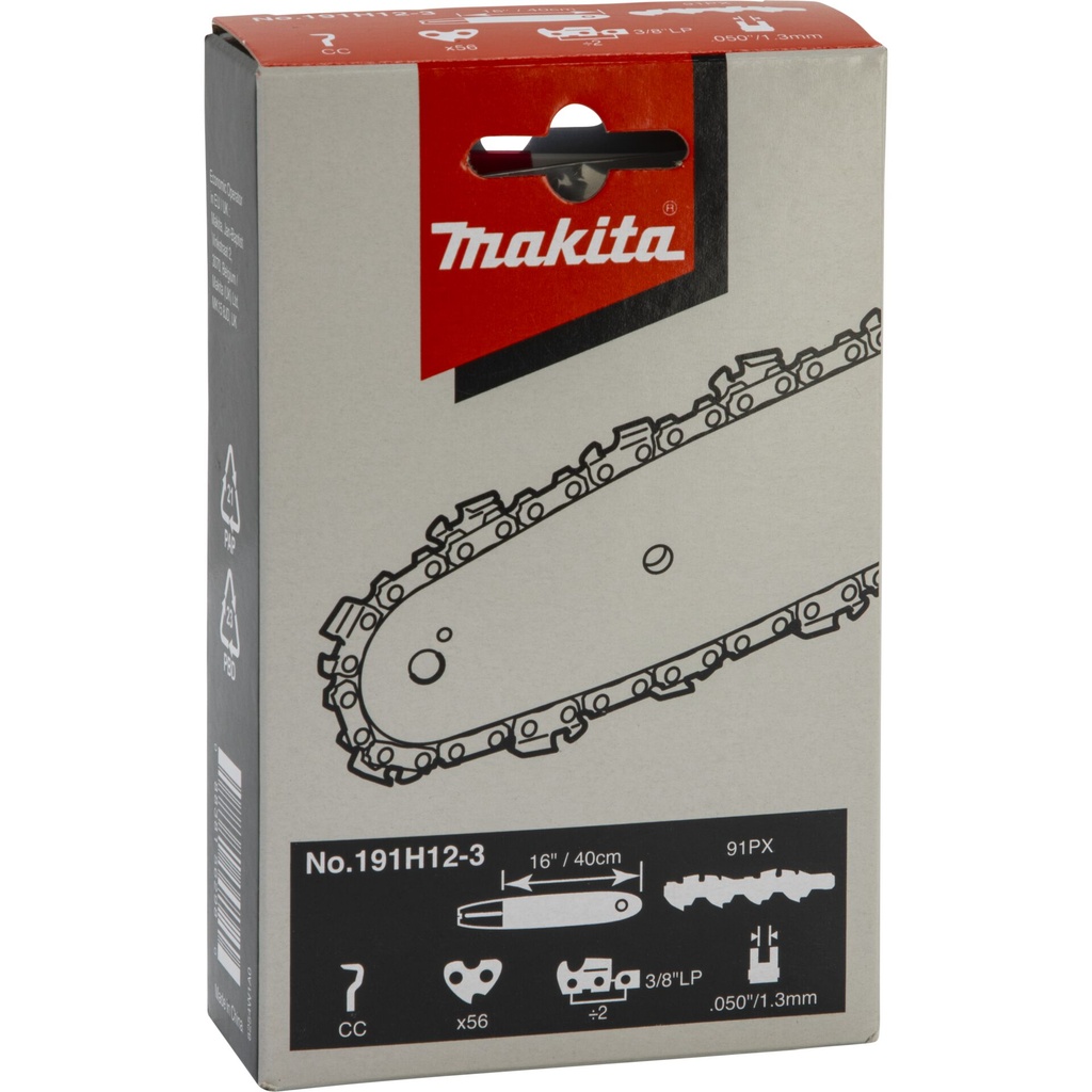 Makita Sägekette 40cm 1,3mm 3/8 HM