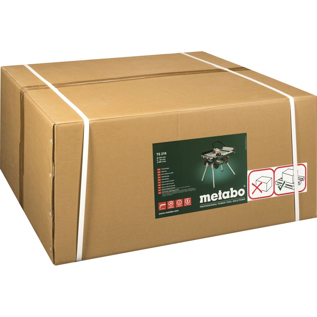 Metabo TS 216 Table Saw with Stand
