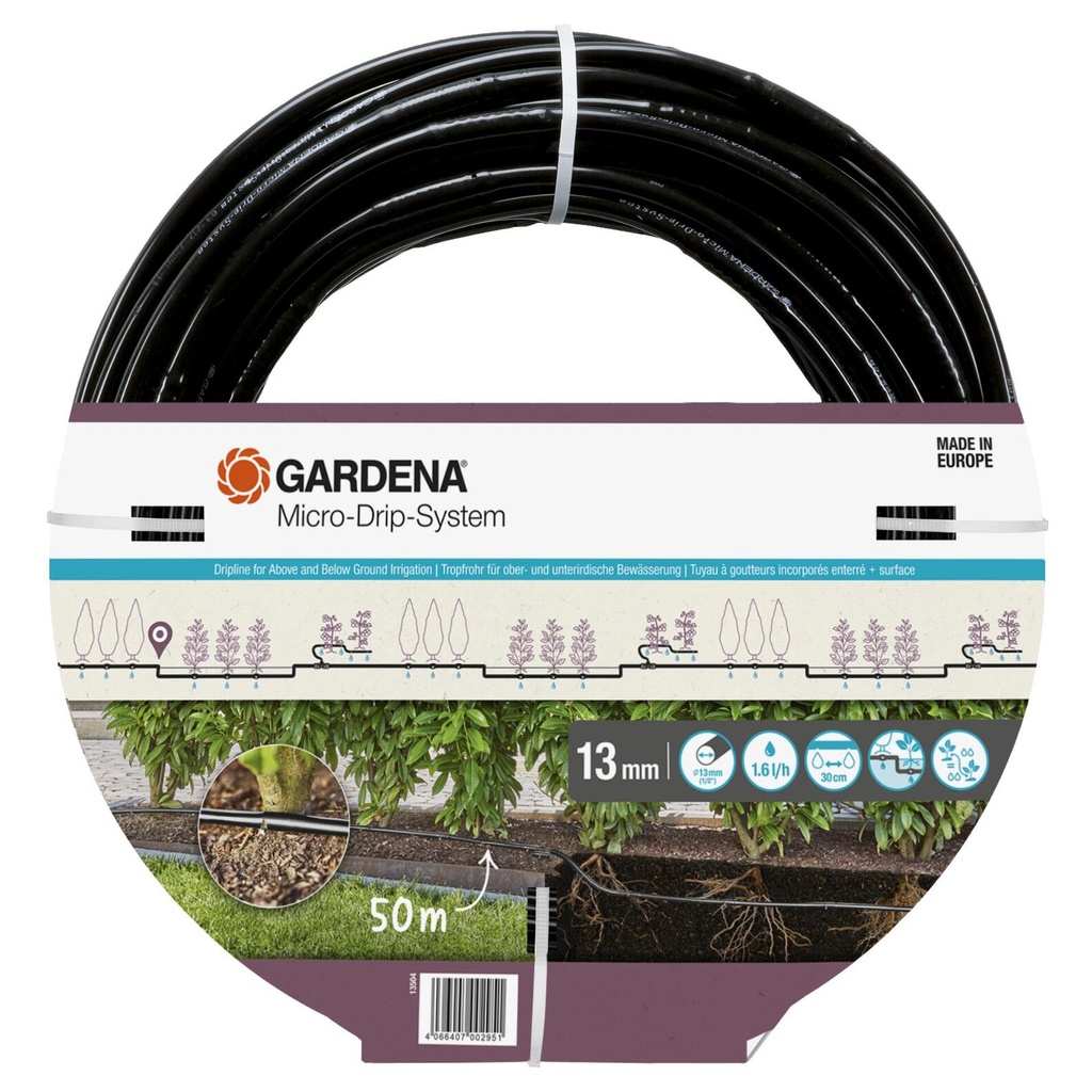 Gardena Micro-Drip-System Pipe 1,6 l/h, 50m