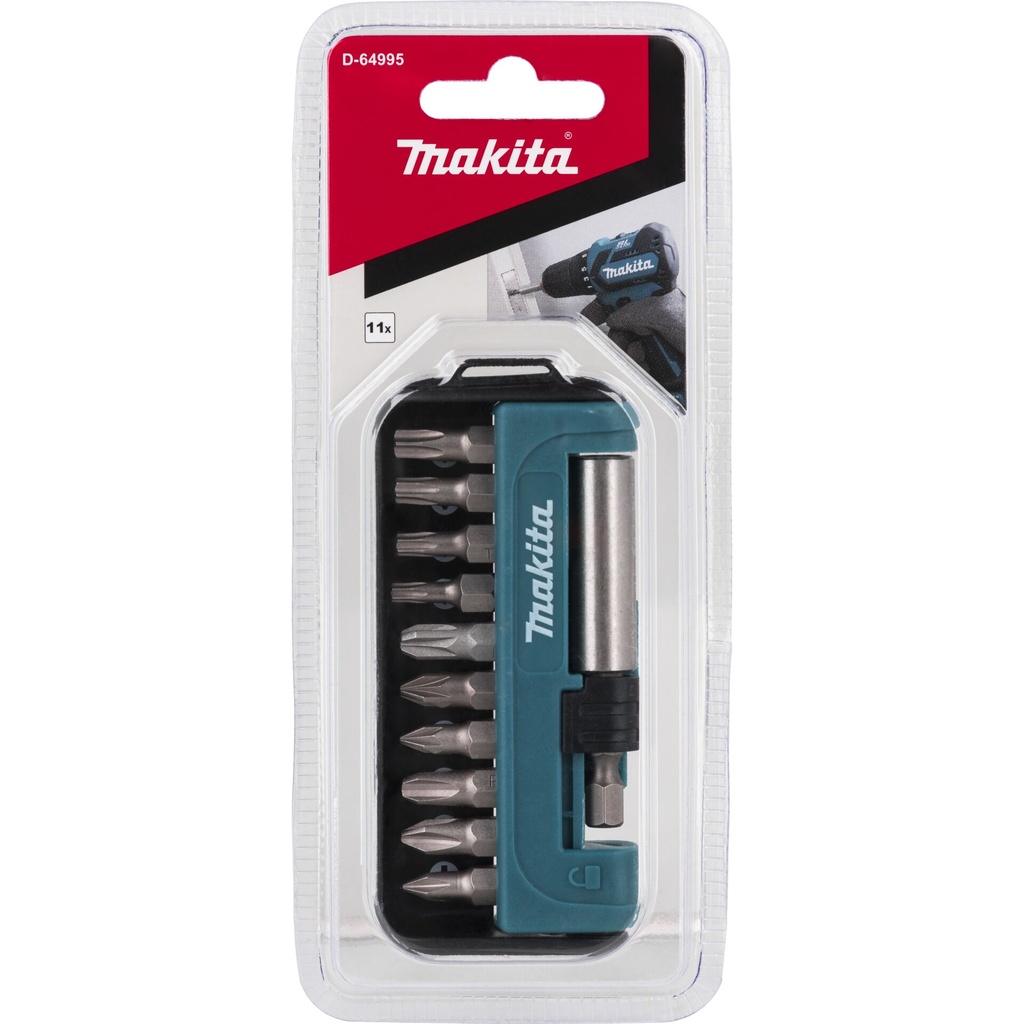 Makita D-64995 Bit Set 11pcs